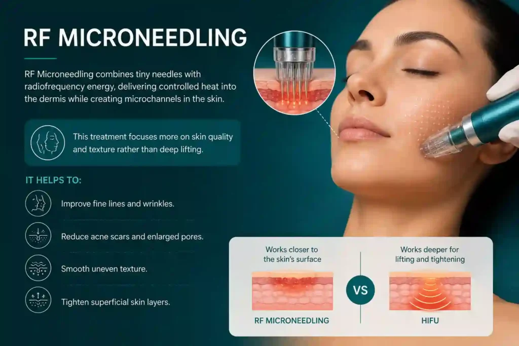What Does RF Microneedling Do That HIFU Alone Cannot Wantage